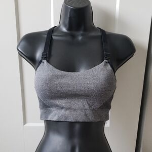Auden Charcoal Lightly Lined Nursing Bra